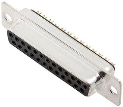 Listwa żeńska D-Sub encitech DB25-SS 2101-0180-13, rzędy: 2, styki: 25, 180 °, 1 szt.