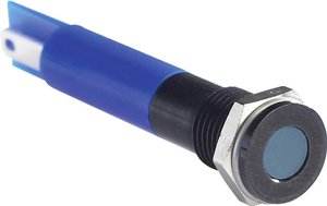 Lampka sygnalizacyjna LED APEM Q8F1CXXR12E Q8F1CXXR12E, 12 V/DC, 8 mm