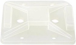 Gniazdo montażowe do opasek kablowych HellermannTyton TY8G1-N66-NA-C1 151-21819 1 szt.