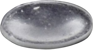 Bufor elastyczny samoprzylepny TOOLCRAFT PD2816C, Okrągły, (fi X wys.) 8 mm x 1,6 mm