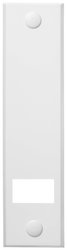 Schellenberg 53602 rozstaw otworów w płycie osłonowej. 18,5 cm biały Płytka końcowa Schellenberg 53602 1 szt.