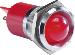 Lampka sygnalizacyjna LED APEM Q22P1BXXG220E Q22P1BXXG220E, 230 V/AC, 22 mm