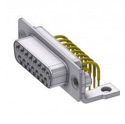 Złącze żeńskie D-Sub Deltron Connectors DTS15SYC/2M46UN, rzędy: 2, styki: 15, 90 °, 1 szt.