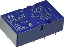 Przekaźnik bezpieczeństwa do PCB Panasonic SF4D24 18 V/DC 4 NO/4 NC Max. 6 A 440 V/DC/AC