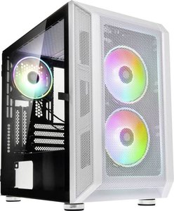 Kolink CITADEL MESH RGB WHITE Midi Tower Obudowa gamingowa, Obudowa  biały