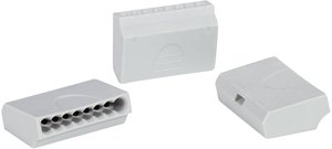 Złącze zaciskowe HellermannTyton HECE-8X1.5-PA-GY-75 148-90018, PIN: 8, 450 V, 17.5 A, 1 szt.