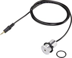 Kabel audio, Jack 1434424, 1.45 m, srebrny