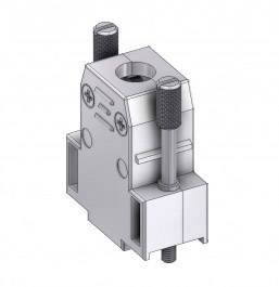 Obudowa złącza D-SUB Deltron Connectors DHM 09 UN4, tworzywo sztuczne, metalizowane, 180 °, 1 szt.