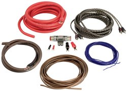 Zestaw kabli kabel zasilający wzmacniacz mocy 20mm² kabel głośnikowy 2,5mm² Zestaw do podpięcia wzmacniacza Car HiFi 20 mm² ACV WK-20