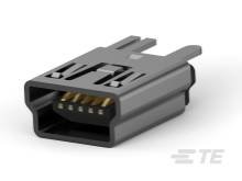 Serial I/O Connectors TE Connectivity TE AMP Serial I/O Connectors 1734753-1, 1 szt.