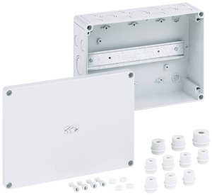 Skrzynka rozdzielcza Spelsberg RK 4/34-L 62591701, polistyrol (EPS), 254 x 180 x 90 , szary, 1 szt.