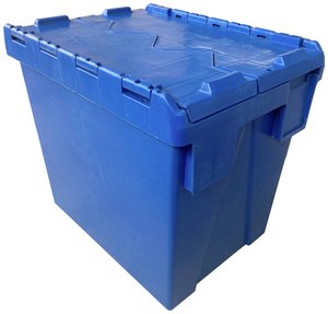 Skrzynia z pokrywą VISO  DSW4336  (S x W x G) 400 x 250 x 300 mm niebieski 1 szt.