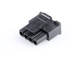 Obudowa złącza pin żeńskiego na kabel Molex MOL Power & Signal Sol. 436450400, piny: 4, 1 szt.