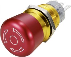 Wyłącznik awaryjny TRU COMPONENTS TC-9219040, 1 NC, 1 szt.