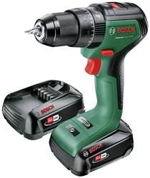 Wiertarko-wkrętarka akumulatorowa Bosch Home and Garden UniversalImpact 18V-60 06039D7101 18 V 2.0 Ah zaw. akumulator, zaw. ładowarkę