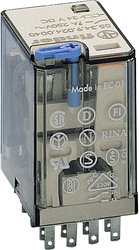 Przekaźnik wtykowy Finder 55.34.9.024.0070 55.34.9.024.0070, monostabilny, 1 cewka, 250 V/AC, 7 A, 1 szt.