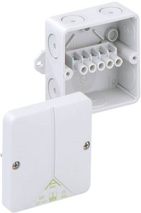 Puszka instalacyjna Spelsberg Abox 025 AB 2,5, IP65, (D x S x W) 80 x 80 x 52 mm, szary, 1 szt.