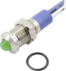 Lampka sygnalizacyjna LED TRU COMPONENTS TC-92106c22 1605962, 200 mcd, 24 V DC/AC, 8 mm