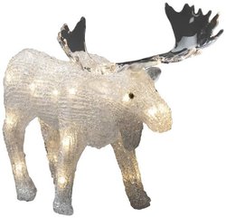 Figurka akrylowa Konstsmide 6225-103 Łoś  ciepła biel ciepły biały