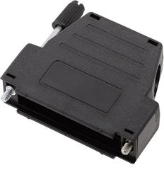 Obudowa złącza D-SUB encitech DSSK-P-25-L-K 6260-0107-03, 180 °, 45 °, 1 szt.