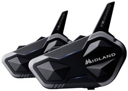 Motocyklowy radioodbiornik Midland BTR1 Advanced Bluetooth Kommunikation C1529.01, 2 szt.