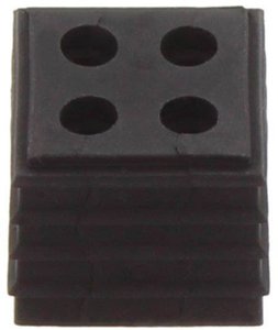 Element uszczelniający CONTA-CLIP KDS-DE 4X5 BK 28672.4, (D x S x W) 20.3 x 20.3 x 17.7 mm, termoplastyczny elastomer, 10 szt.