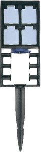 Gniazdo ogrodowe Oase, 4 wtyczki, 230 V, 3200 W, 16 A
