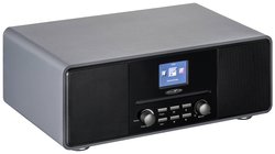 Radio internetowe z odtwarzaczem CD Reflexion HRA19INT/GR DAB, DAB+, Internet, UKW z pilotem szary