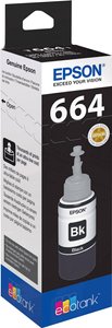 Epson Zestaw do napełnienia T6641, 664 tusz oryginalny  Czarny C13T66414010