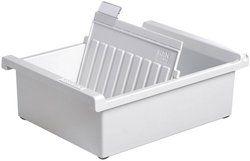 Indeks kartoteki HAN  966-0-11 Maksymalna ilość kart: 800 kart DIN A6 poprzeczny szary błyszczący