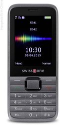 Telefon komórkowy Dual-SIM swisstone SC 560 czarny