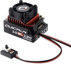 Regulator prędkości bezszczotkowy do modeli samochodów Hobbywing QuicRun 10BL120 120A 1 szt.