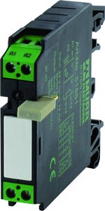 RMM 11/24VDC z przylgem. Wyjście przekaźnika masy IN: 24 VAC/DC - OUT: 250 VAC/DC / 5 a 1 zestyk zwierny - zacisk śrubowy 12 mm Przekaźnik przemysłowy Murr Elektronik 51851 24 V DC/AC 5 A 1 NO  1 szt.