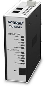 Anybus PROFINET IRT slave / PROFINET IRT slave gateway Brama sieciowa Anybus AB7519  24 V/DC