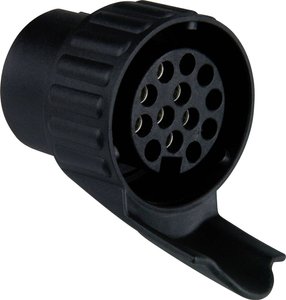 Krótki adapter 7 do 13 pinów 12 woltów IWH 010212, (D x S) 180 mm x 120 mm