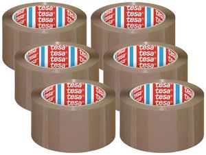 Taśmy do pakowania tesa tesapack® 04195-00001-04  (D x S) 66 m x 50 mm 66 m 6 Rolka(ek)