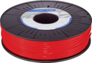 Filament do drukarek 3D              PLA              1.75 mm              czerwony              750 g             Filament do drukarek 3D PLA BASF Ultrafuse PLA-0004A075, Średnica filamentu: 1.75 mm, 750 g, czerwony
