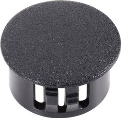 Zaślepka otworu PB Fastener, 76159, 76159, (Ø x D) 18.5 mm x 10.3 mm, czarny, 1 szt.