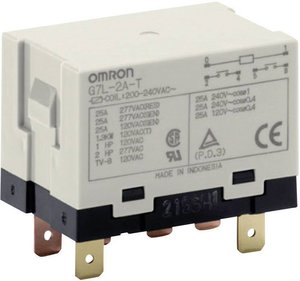 Przekaźnik wtykowy Omron G7L-2A-T 200-240 VAC 240 V/AC