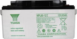 Akumulator ołowiowy Yuasa NPL65-12 NPL65-12, AGM, 12 V, 65 Ah