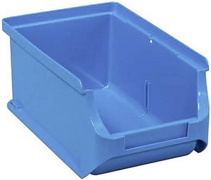 Skrzynka magazynowa Allit  456204  (S x W x G) 100 x 75 x 160 mm niebieski 1 szt.