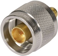 Adapter N Huber & Suhner 22542399, złącze żeńskie N - złącze męskie SMA, 1 szt.