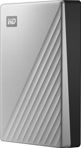 WD My Passport Ultra for Mac 4 TB  Zewnętrzny dysk twardy 6,35 cm (2,5'') USB-C® srebrny WDBPMV0040BSL-WESN