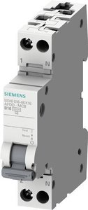 Siemens  5SV60167KK13  Przełącznik ochrony przeciwpożarowej        2-biegun.  13 A  0.03 A  230 V  1 szt.