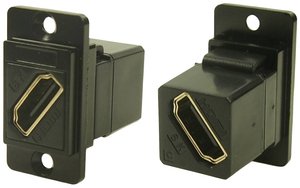Adapter HDMI Cliff CP30788MB CP30788MB, złącze żeńskie do wbudowania, 1 szt.