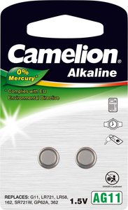 Ogniwo guzikowe Camelion AG11 alkaliczno-manganowe 20 mAh 1.5 V 2 szt.