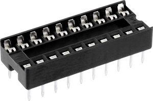 econ connect ICF14 Podstawka pod układy scalone Wymiary siatki: 7.62 mm Ilość styków: 14  1 szt.