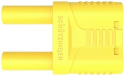 Złącze męskie zwierające, bezpieczne Schützinger  SKURZ 6100 / 19-4 IG 2MB Ni / GNGE   zielono-żółty 1 szt.