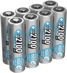 Akumulator AA/R06 Ansmann maxE HR06 1322-0001-510, NiMH, 2100 mAh, 1.2 V, 8 szt.