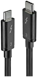 Kabel Thunderbolt™ LINDY, Thunderbolt™ 3, Złącze męskie USB-C®, Złącze męskie USB-C®, 0.80 m